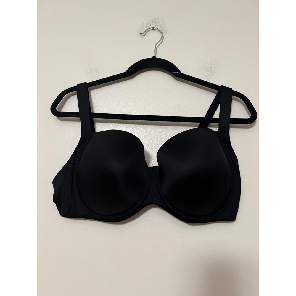 Soma Stunning Support Smooth Full Coverage Underwire Bra Black‎ 38DD 570133001